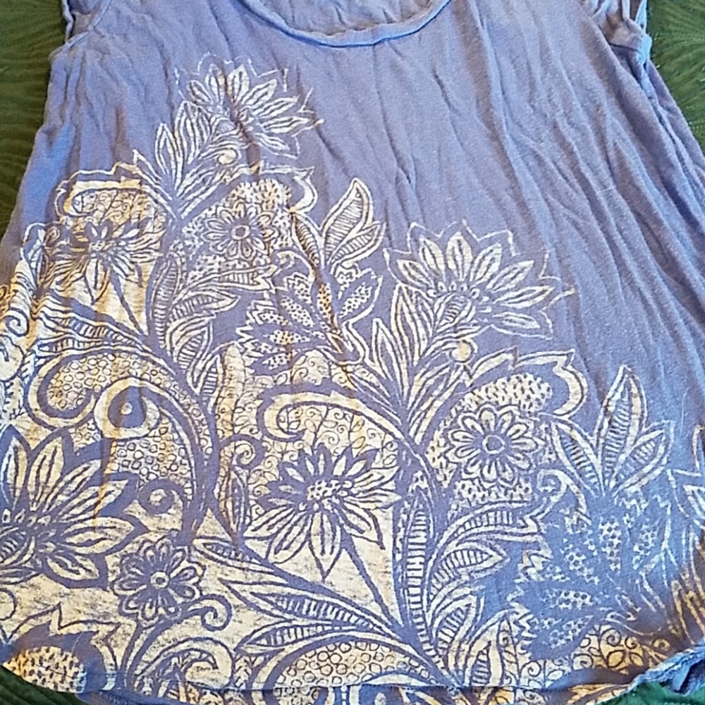 Lucky Brand L Lotus tee